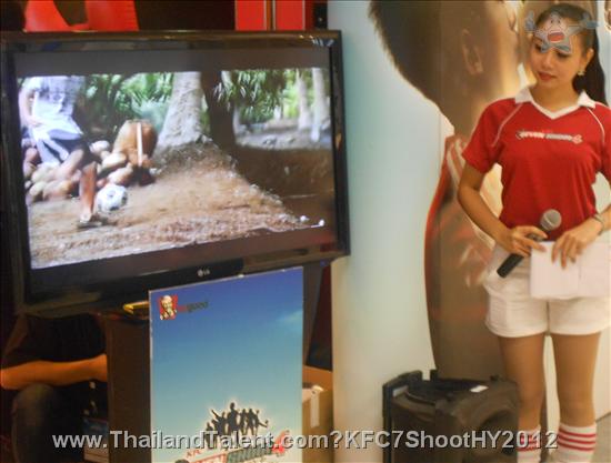 Thailand Talent - MC, Pretty, Singers, Dancers, Promotion Girls, Modeling, Recruitment Agency For The Entertainment Industry Bangkok - http://www.thailandtalent.com?KFC7ShootHY2012