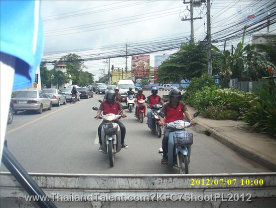 Thailand Talent - MC, Pretty, Singers, Dancers, Promotion Girls, Modeling, Recruitment Agency For The Entertainment Industry Bangkok - http://www.thailandtalent.com?KFC7ShootPL2012